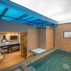 Hotel com Jacuzzi no Quarto em Campinas Drops Motel Campinas com Jacuzzi e Piscina no Quarto