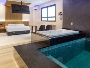 Drops Motel POA Zona Sul Porto Alegre com Piscina Hidromassagem no Quarto