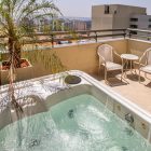 Hotel com Jacuzzi no Quarto em Brasília Hotel Meliá Brasil 21 com Jacuzzi Privado no Terraço em Brasília