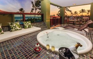 Vivá Porto de Galinhas Resort com Romântico Jacuzzi Privativo no Terraço com Vista do Mar