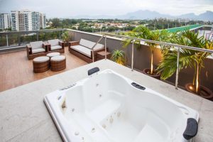 Vogue Square Fashion Hotel by Lenny Niemeyer Rio de Janeiro com Jacuzzi no Terraço com Vista