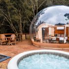 Hotel com Jacuzzi no Quarto em Urubici Zion Bubble Glamping Urubici com Jacuzzi Privativo no Terraço com Vistas da Montanha
